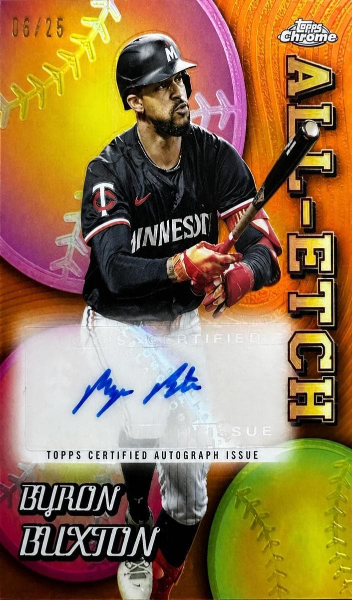 Byron Buxton 2024 topps Topps Chrome Update