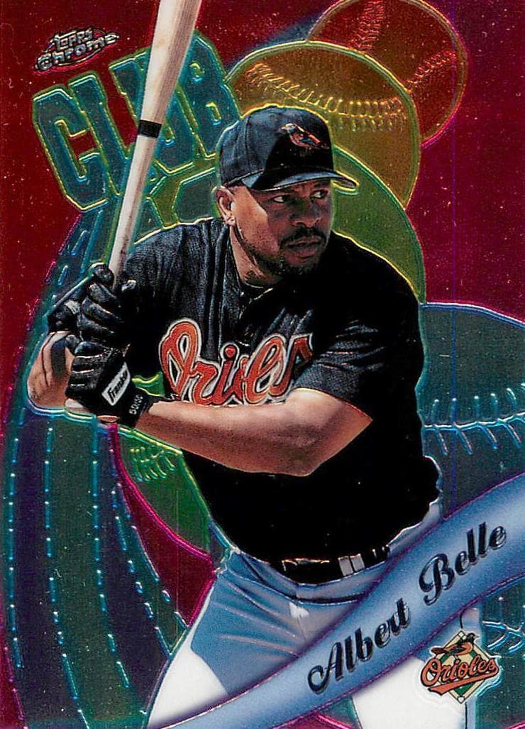 Albert Belle 1999 topps Topps Chrome