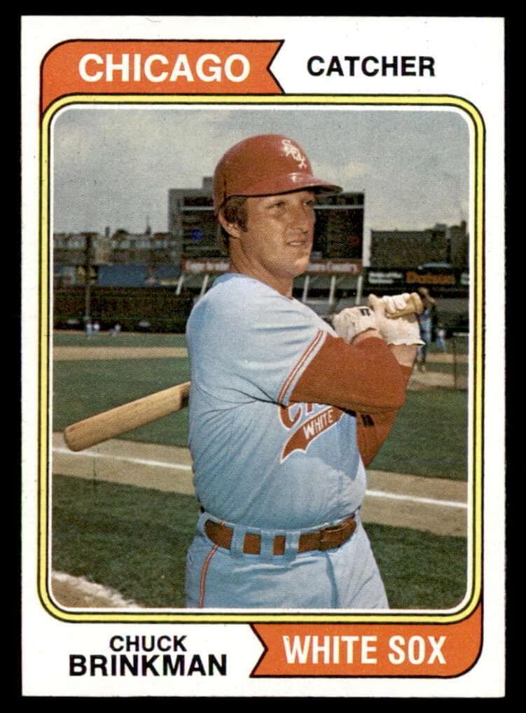 Chuck Brinkman 1974 topps Topps