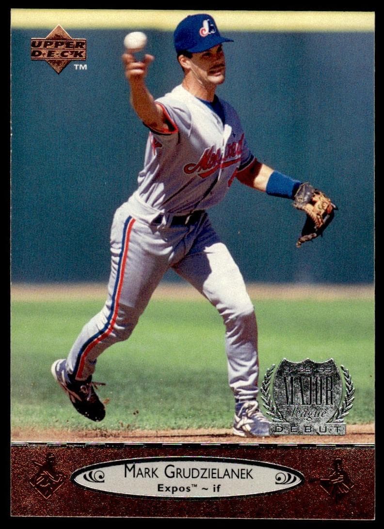 Mark Grudzielanek 1996 upper-deck Upper Deck