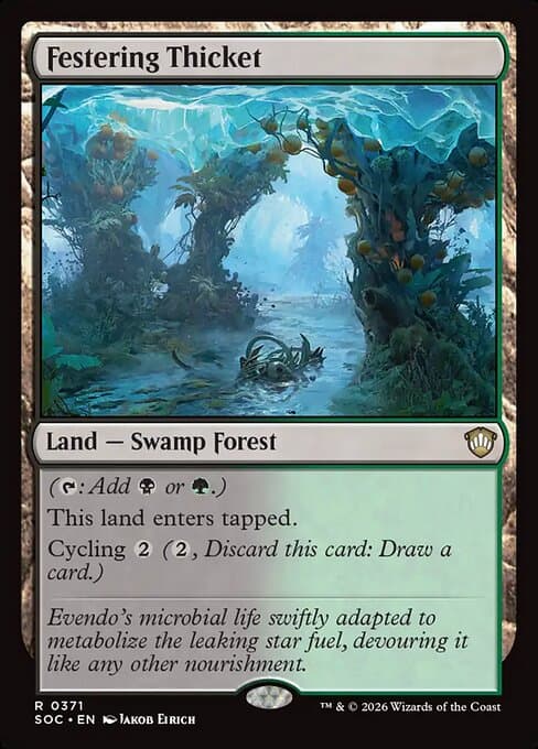 Festering Thicket 2026 Magic: The Gathering Lorwyn Eclipsed Commander