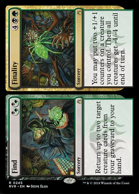 Find // Finality 2024 Magic: The Gathering Modern Horizons 3 Commander