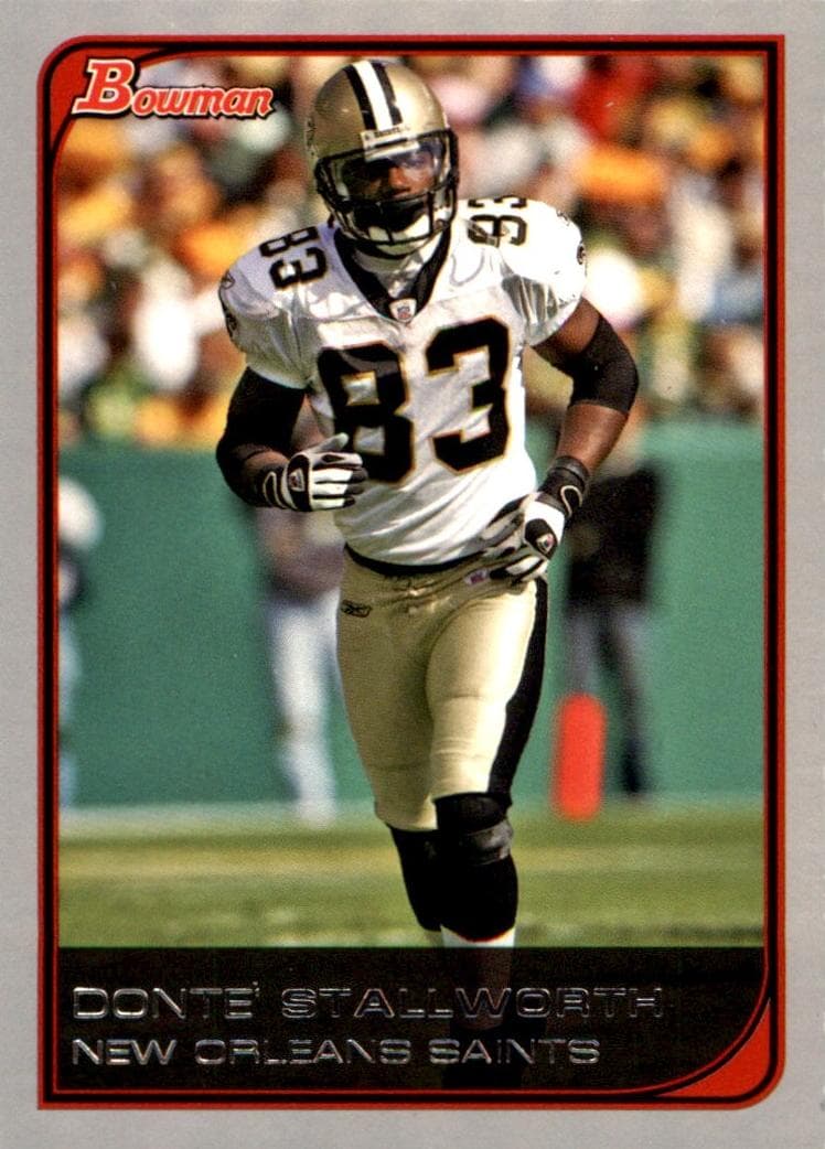 Donte Stallworth 2006 bowman