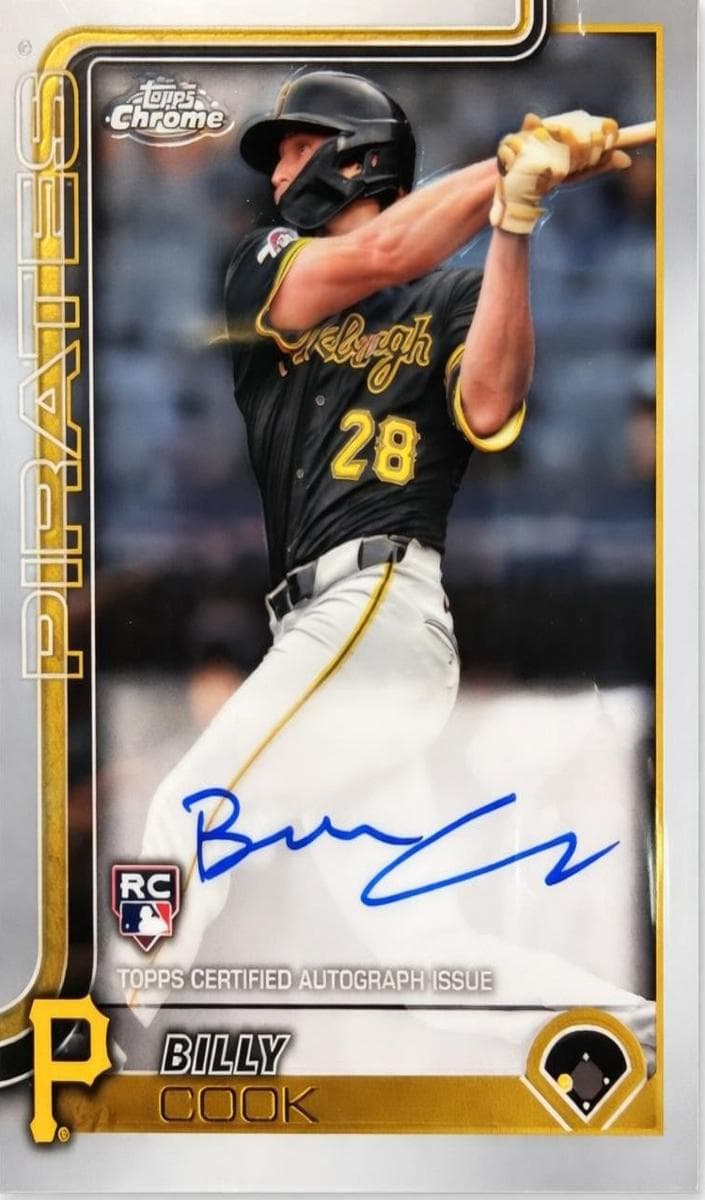 Billy Cook 2025 topps Chrome