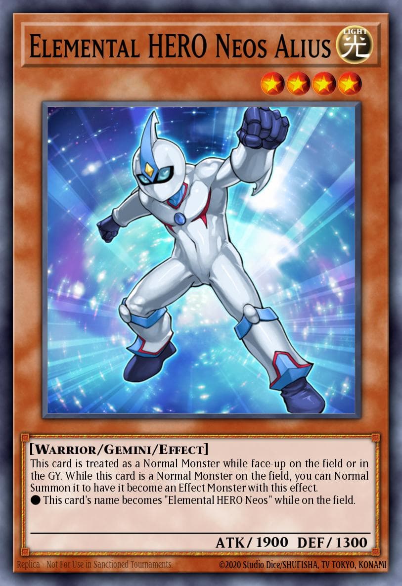 Elemental HERO Neos Alius #SDHS-EN008