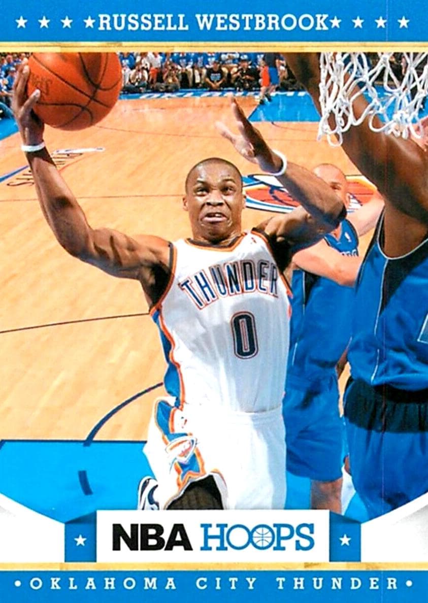 Russell Westbrook 2012 panini Hoops