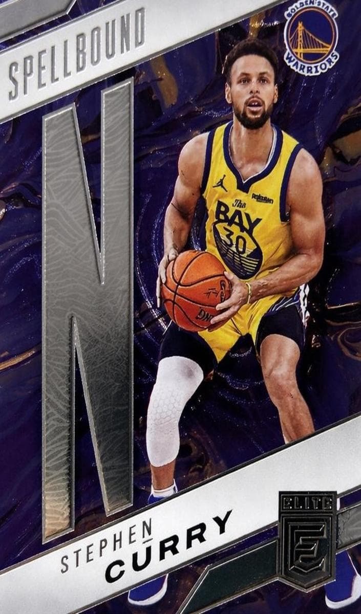 Stephen Curry 2021 panini Donruss Elite
