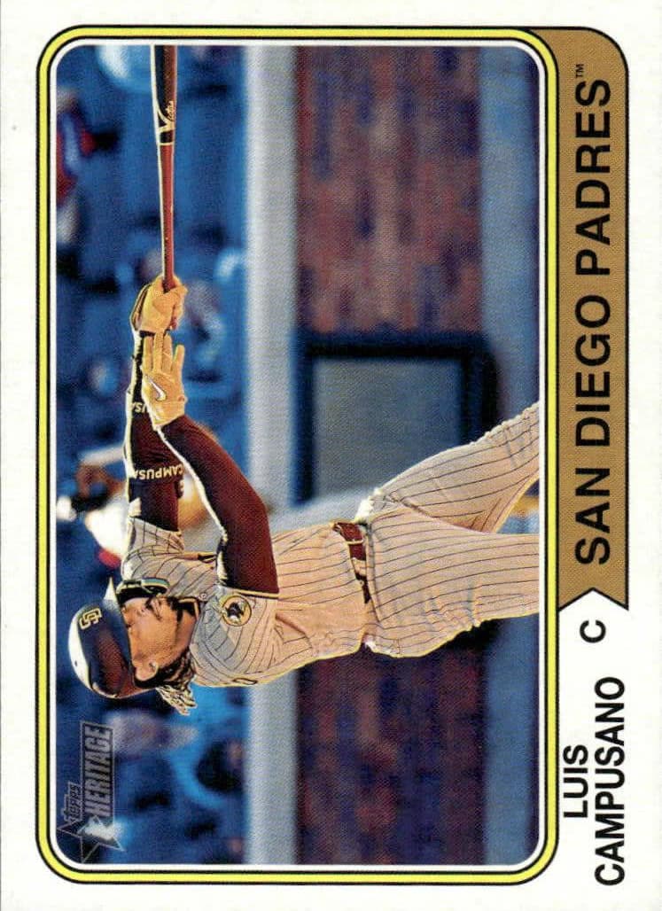 Luis Campusano trading card