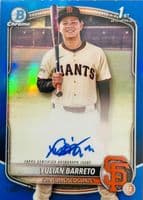 Yulian Barreto trading card