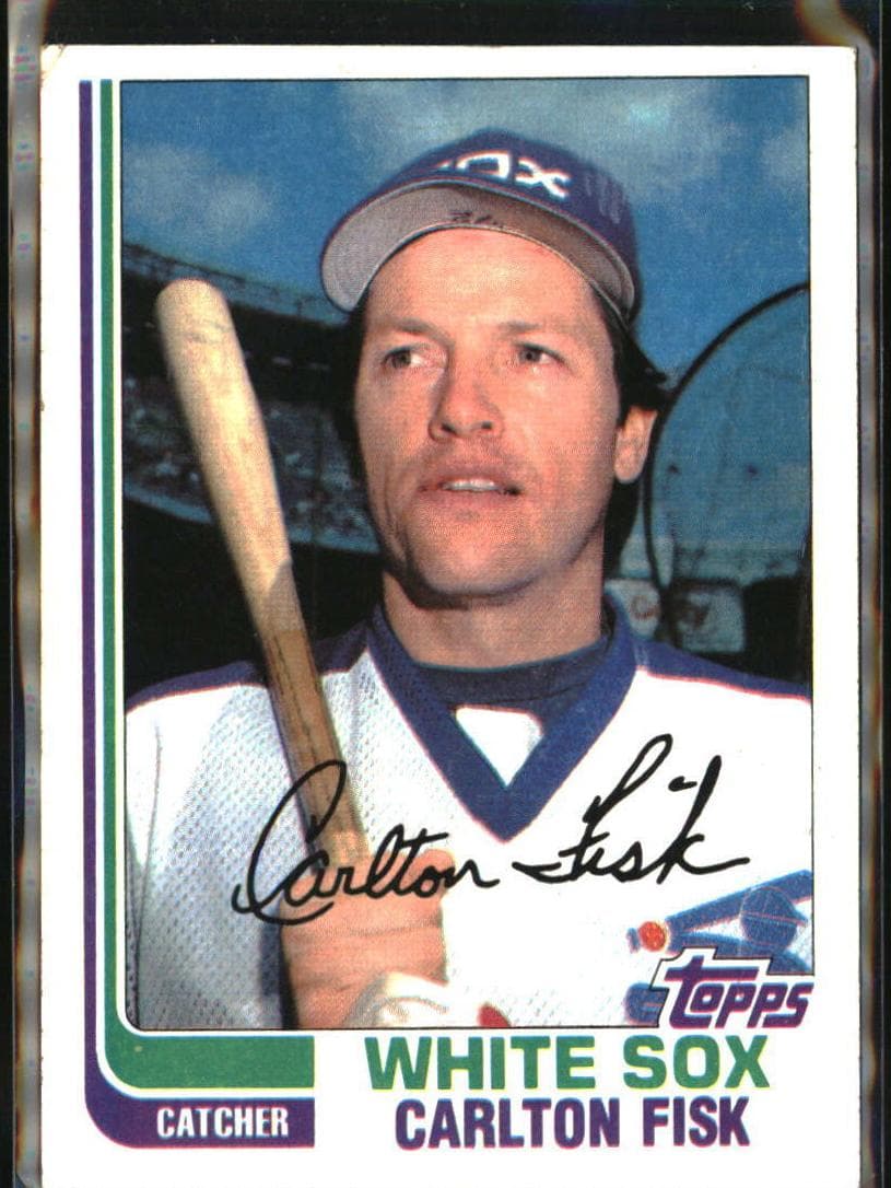 Carlton Fisk 1982 topps Topps