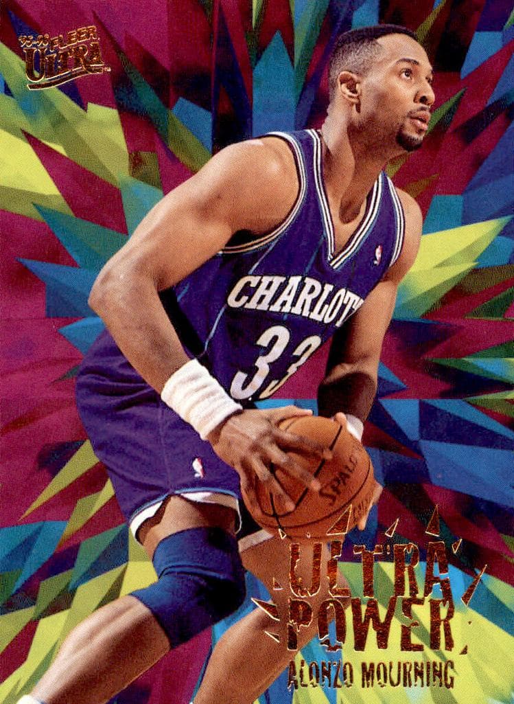 Alonzo Mourning 1995 unknown Ultra