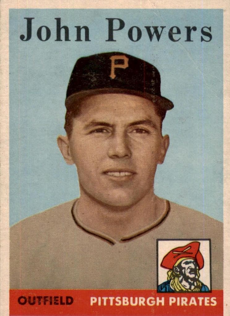 John Powers 1958 topps Topps