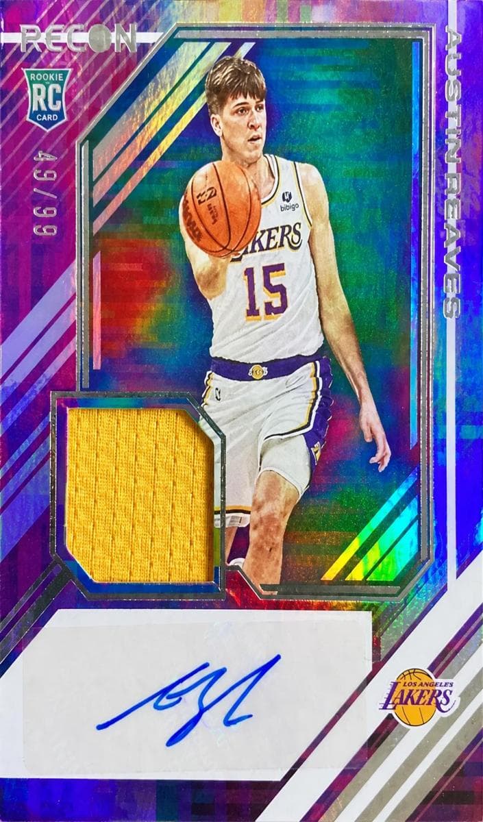 Austin Reaves 2021 panini