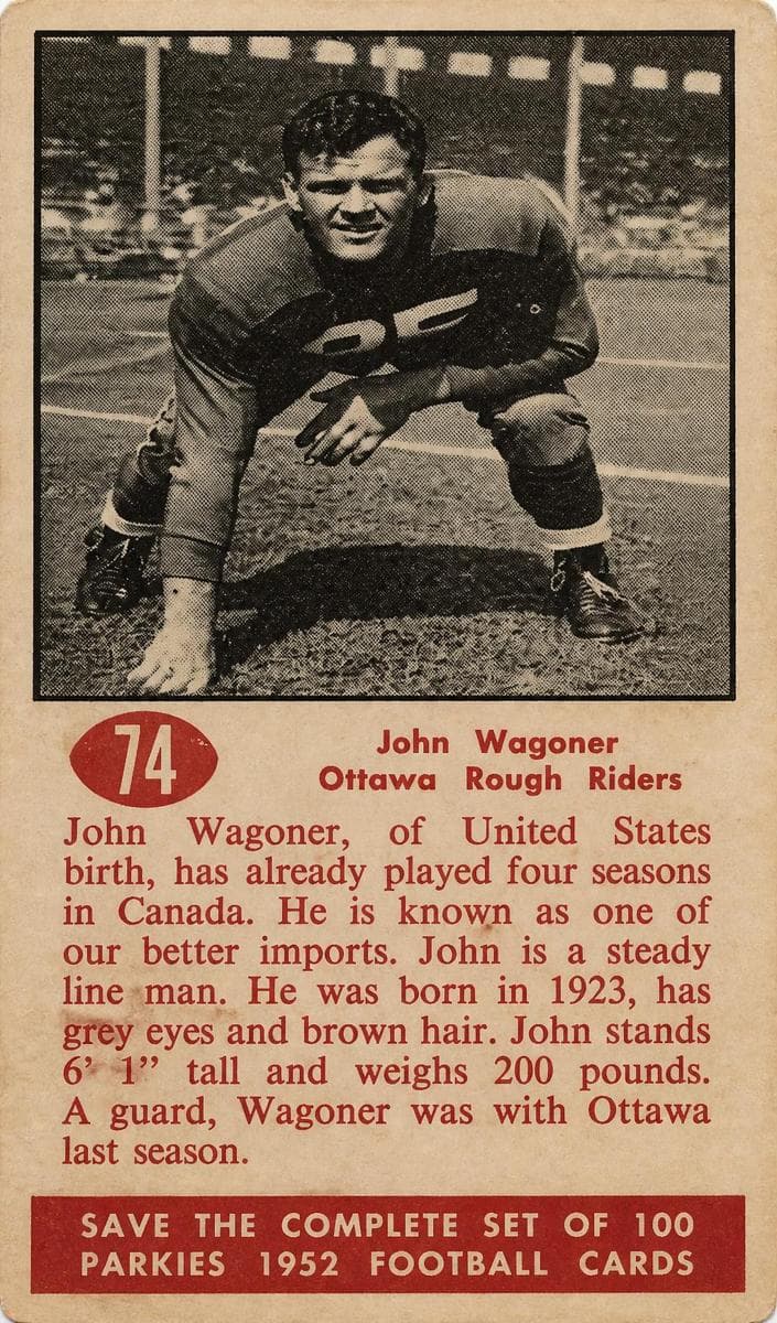 John Wagoner #74