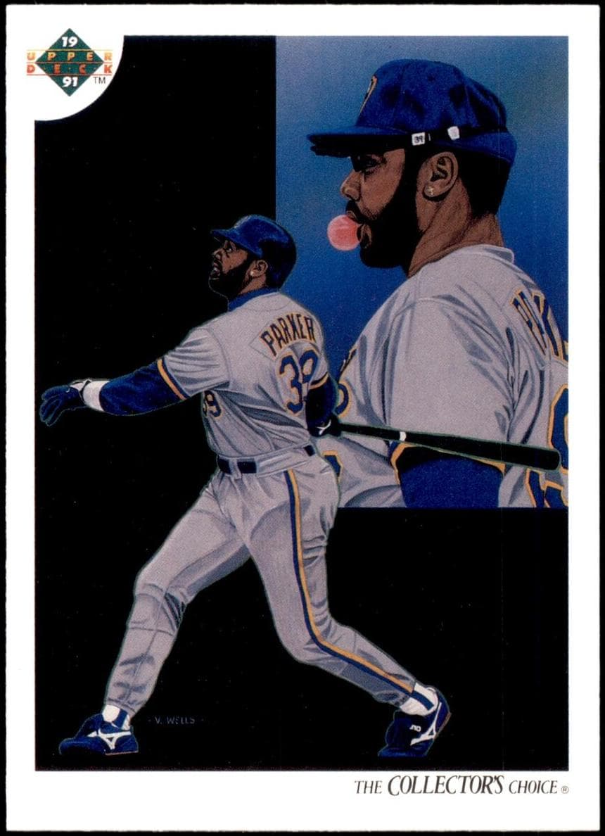 Dave Parker 1991 upper-deck Upper Deck