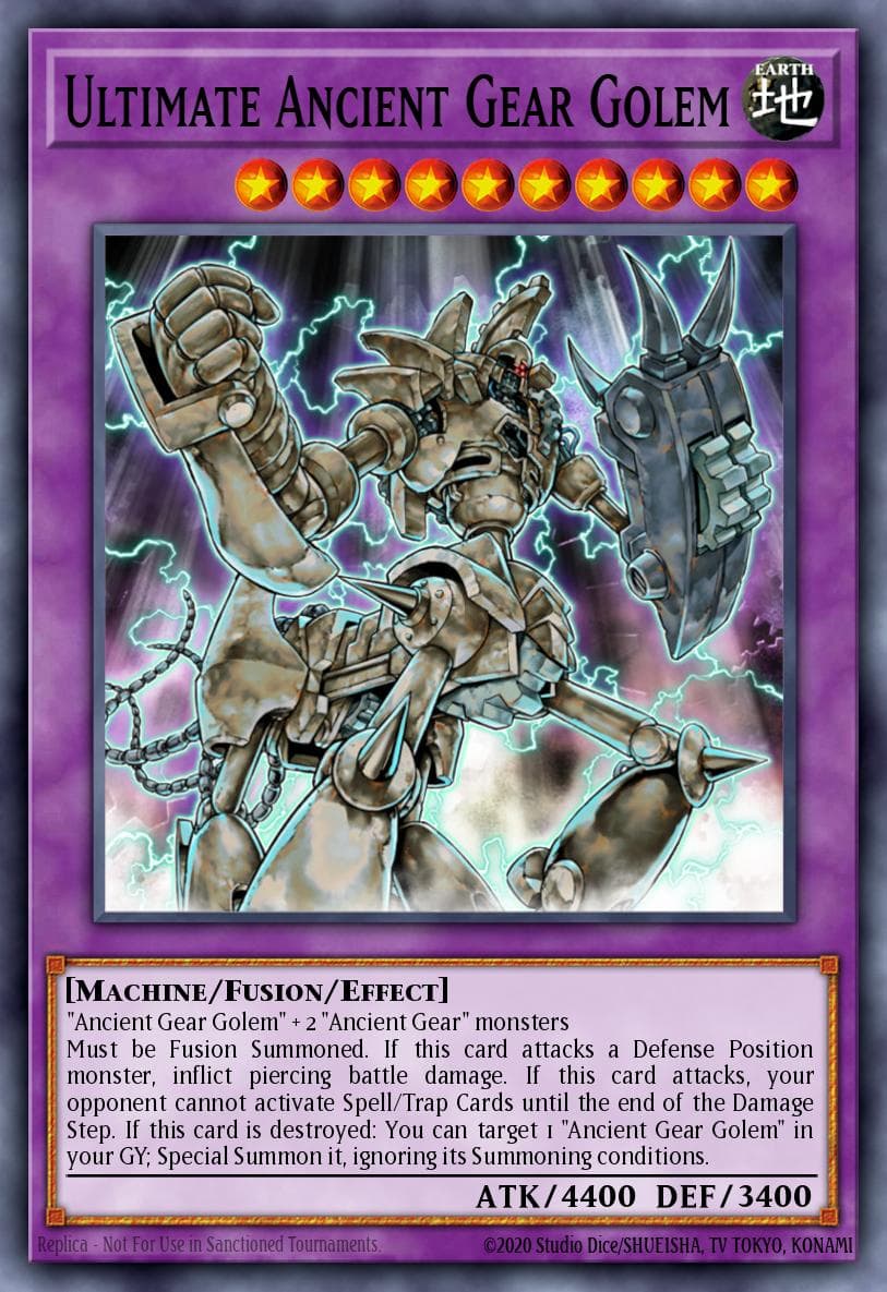 Ultimate Ancient Gear Golem #OP05-EN009
