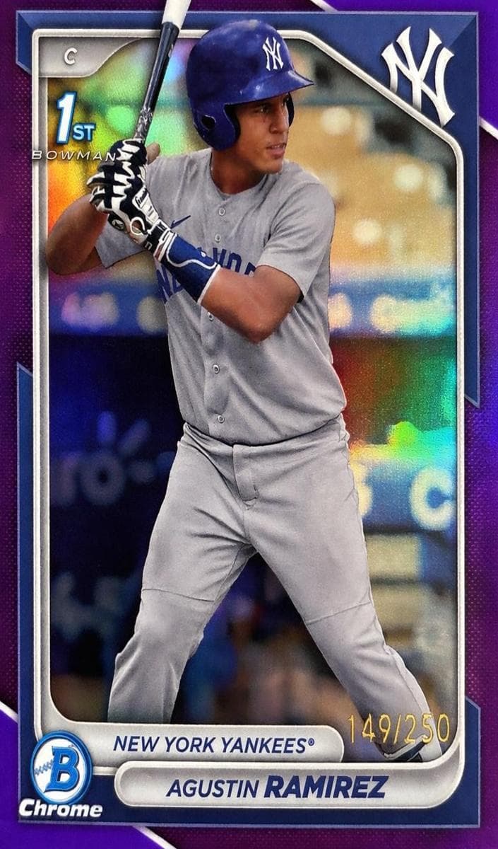 Agustin Ramirez 2024 bowman Bowman Chrome Prospects