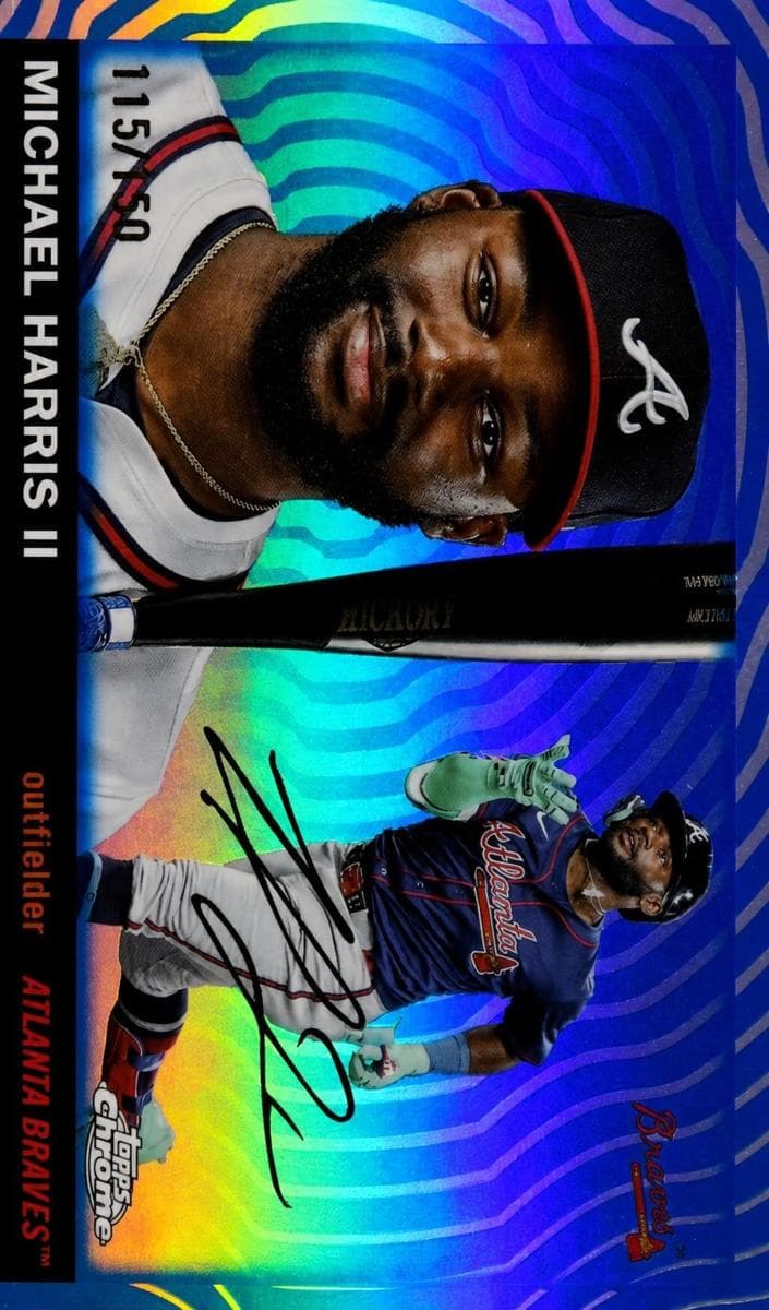 Michael Harris II 2025 topps Topps Chrome Platinum