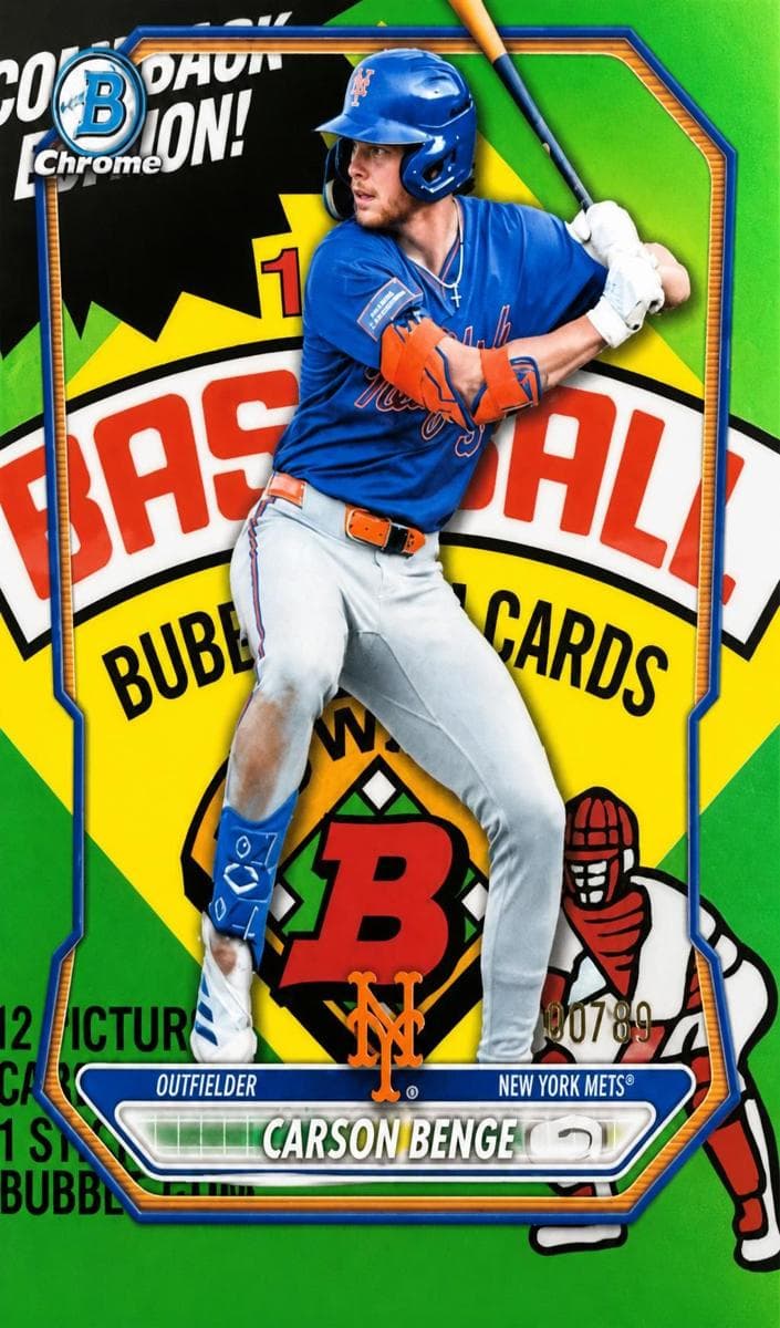 Carson Benge 2026 bowman Bowman
