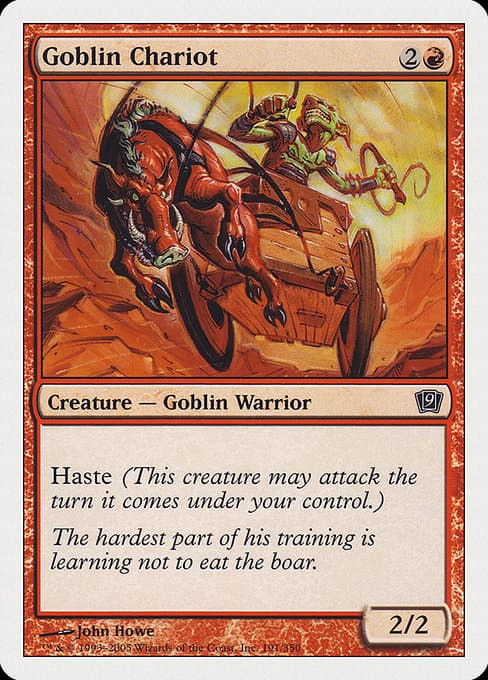 Goblin Chariot 2003 Magic: The Gathering 8th Edition