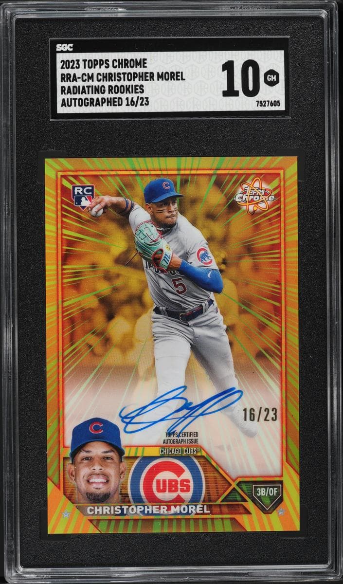 Christopher Morel 2023 topps Topps Chrome
