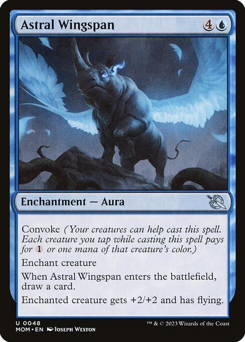 Astral Wingspan 2023 Magic: The Gathering March of the Machine