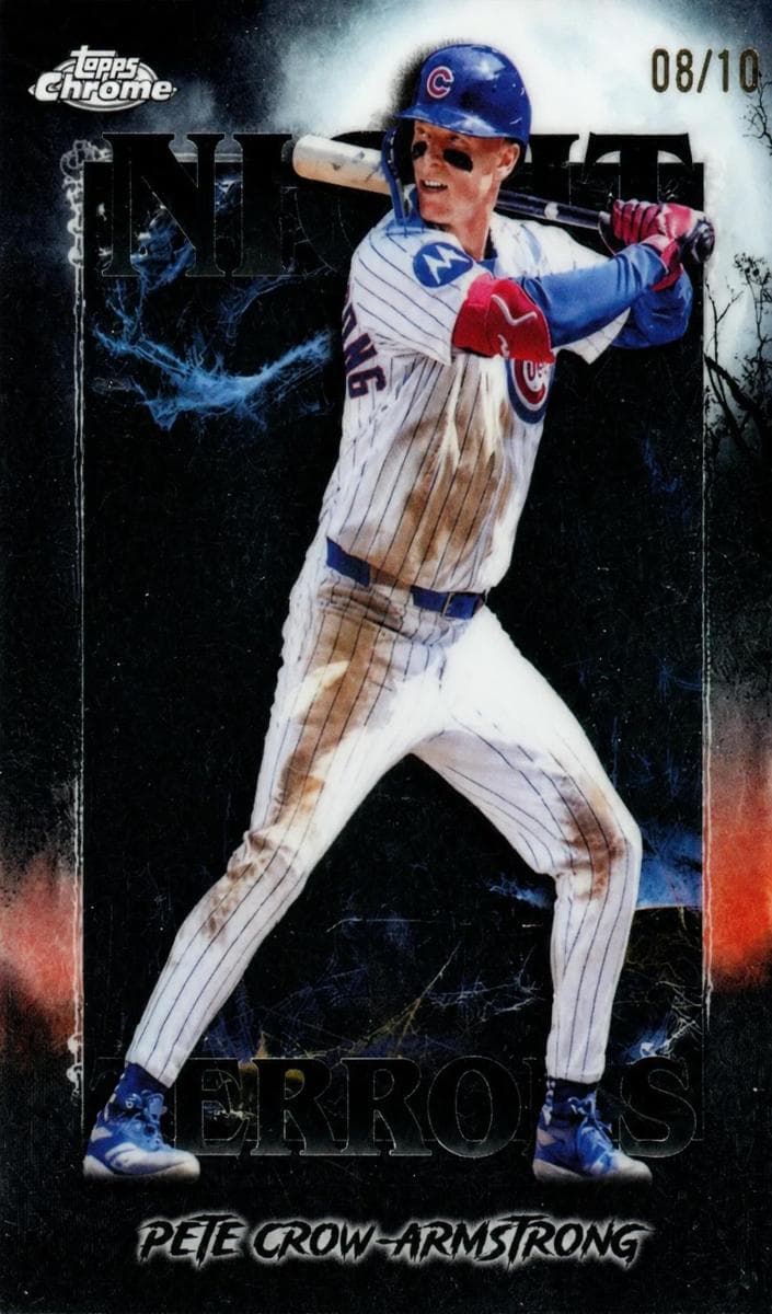 Pete Crow-Armstrong 2025 topps Topps Chrome Update