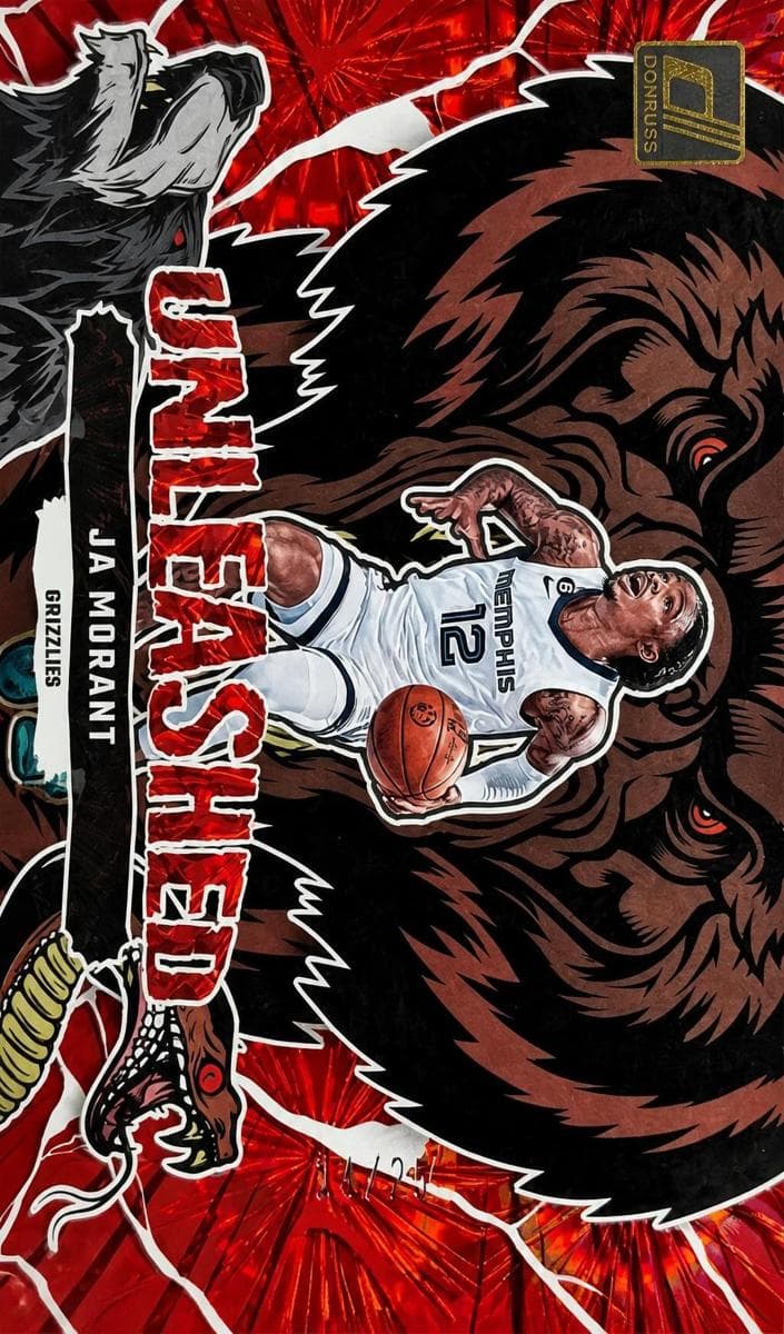 Ja Morant 2023 panini Donruss