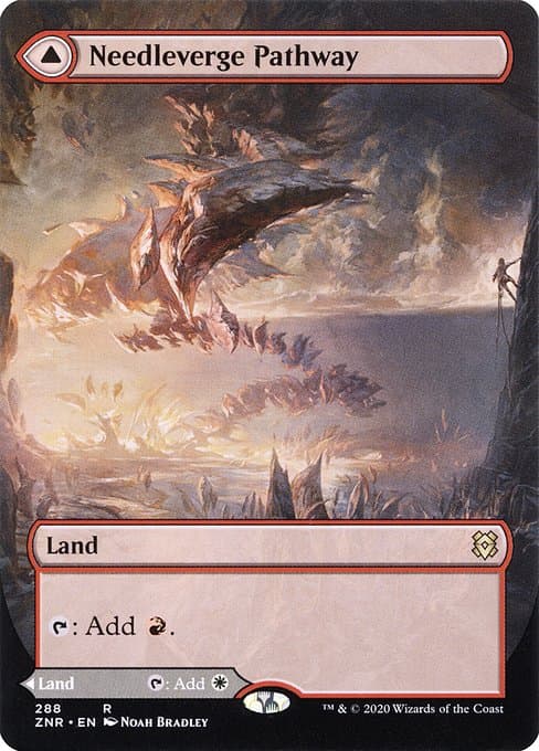 Needleverge Pathway & Pillarverge Pathway 2020 Magic: The Gathering Zendikar Rising Borderless