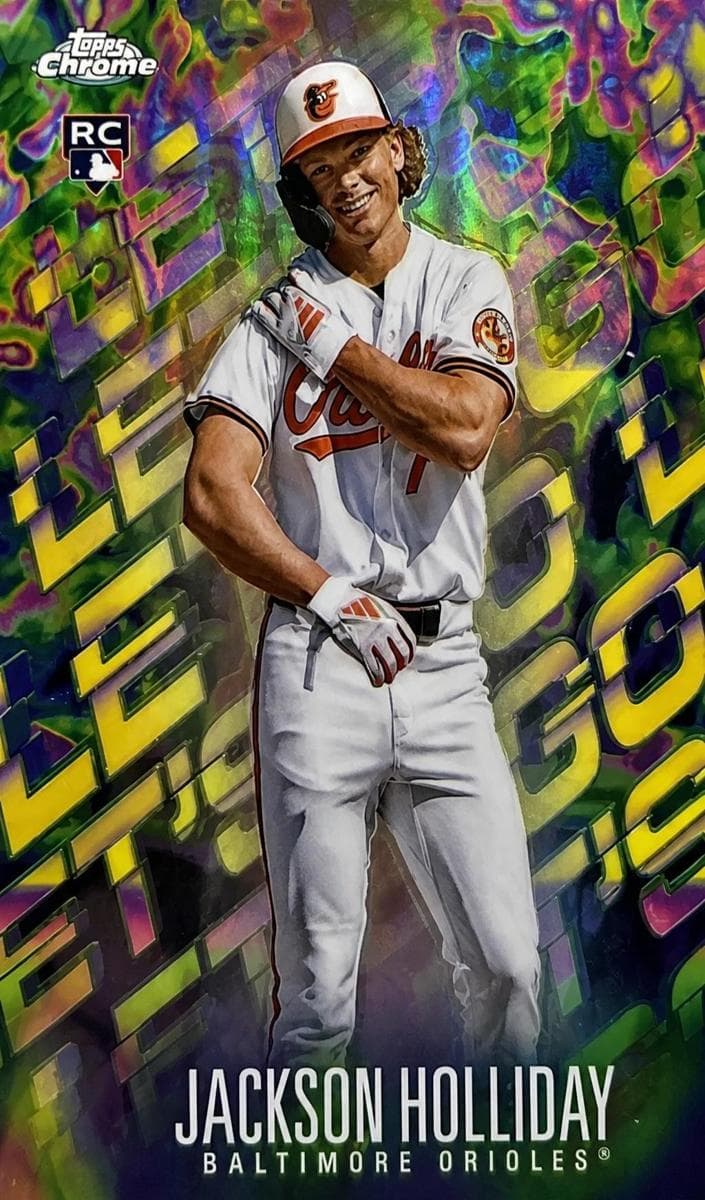 Jackson Holliday 2024 topps Topps Chrome Update