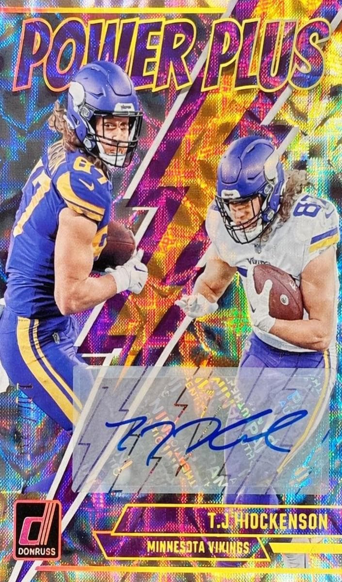 T.J. Hockenson 2023 panini Panini Donruss