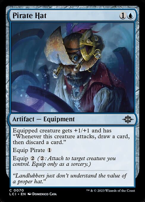 Pirate Hat 2023 Magic: The Gathering Lost Caverns of Ixalan