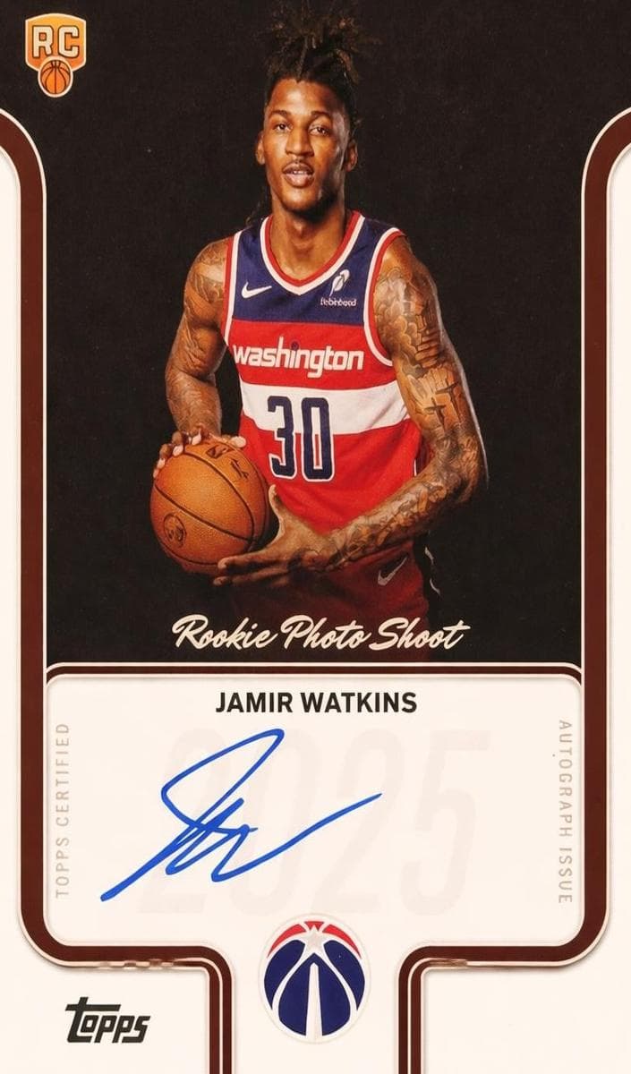 Jamir Watkins 2025 topps Topps