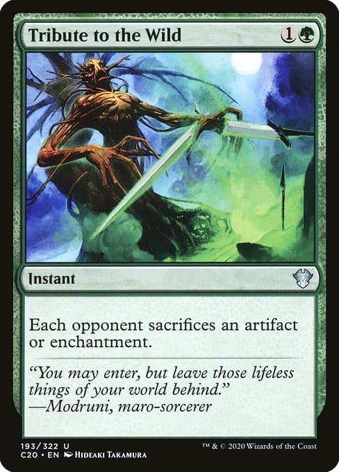 Tribute to the Wild 2017 Magic: The Gathering Commander Anthology