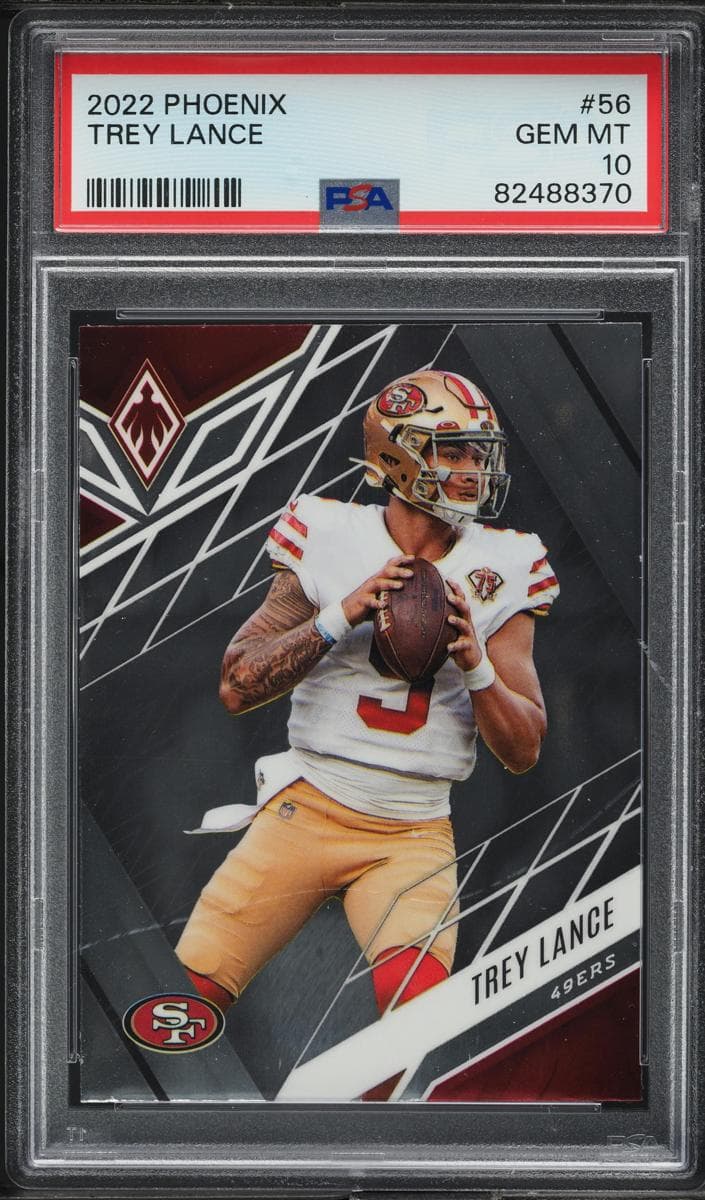 Trey Lance 2022 panini Panini Phoenix