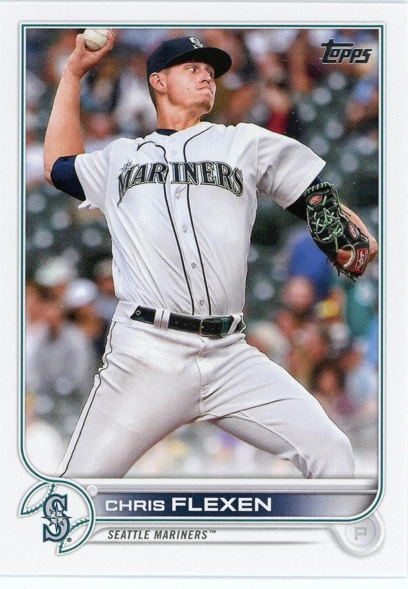 Chris Flexen trading card