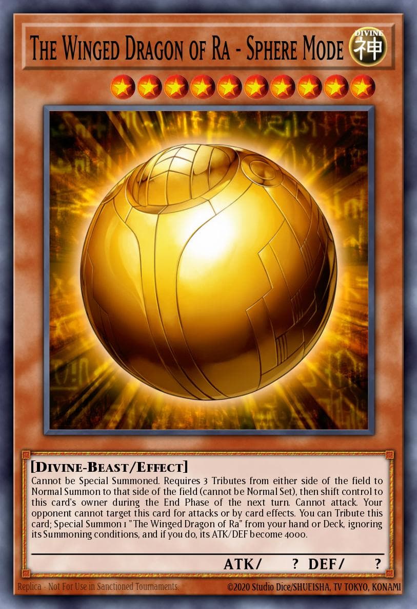 The Winged Dragon of Ra - Sphere Mode #DPBC-EN001