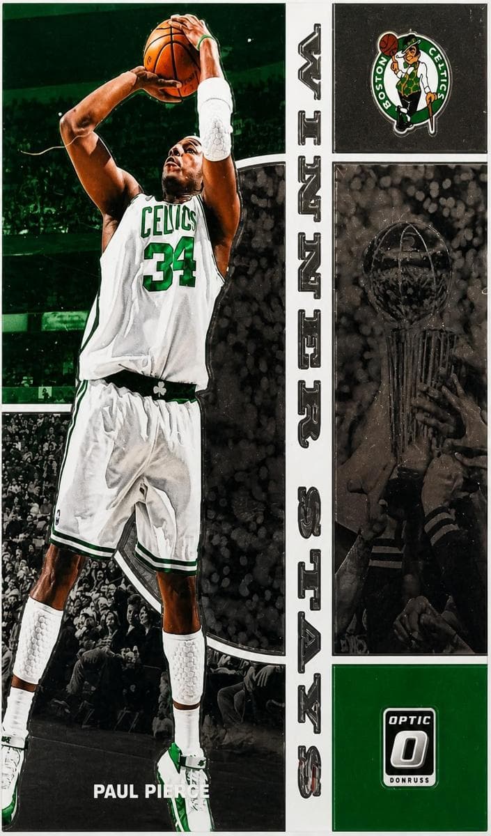 Paul Pierce 2019 panini Donruss Optic