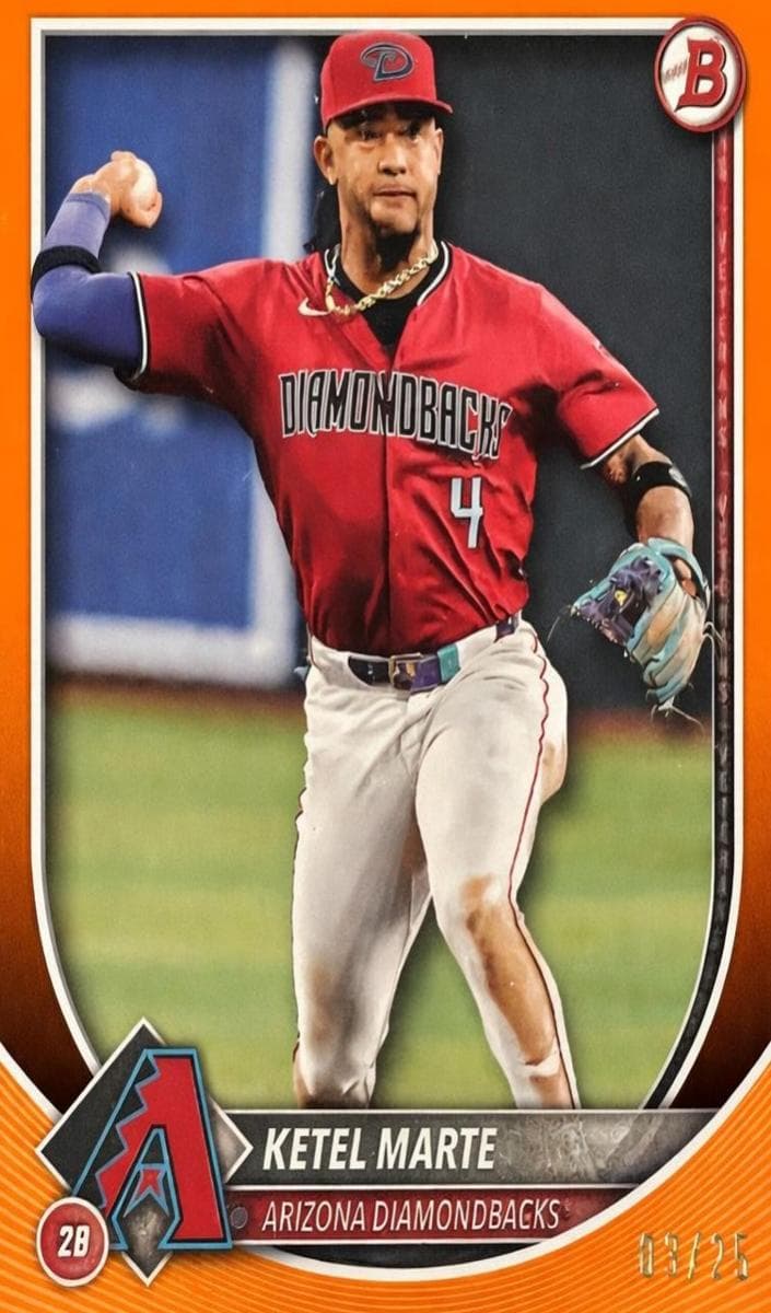 Ketel Marte 2025 bowman Bowman