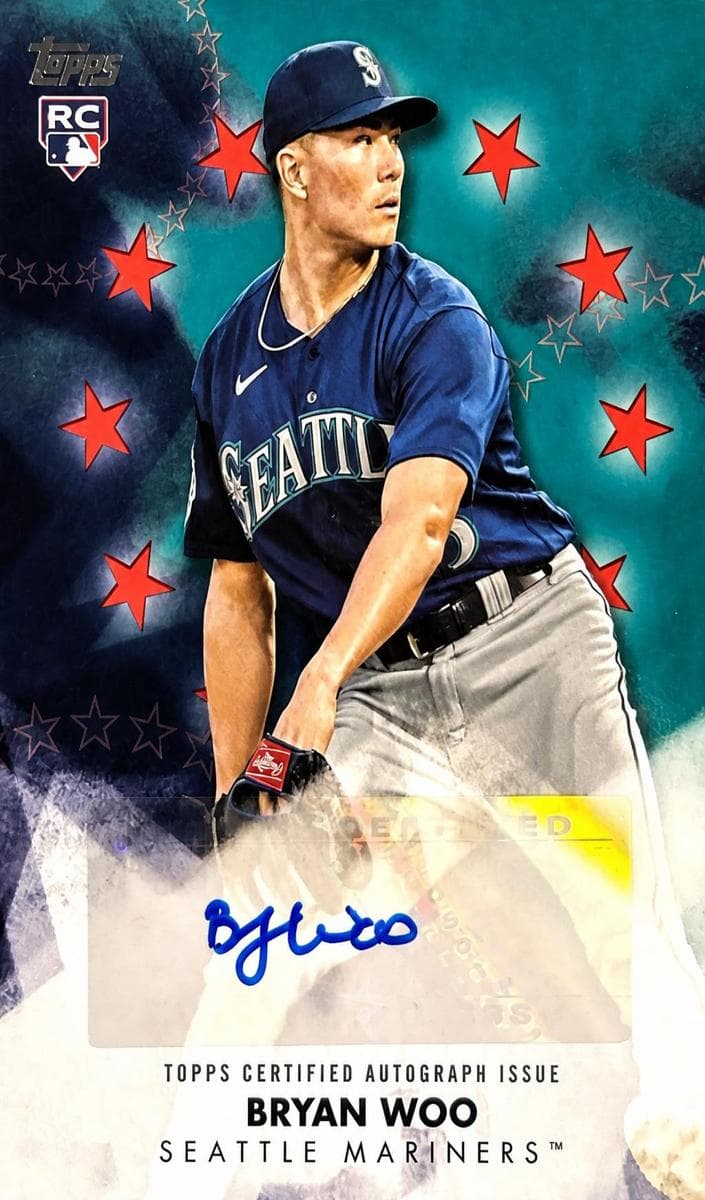 Bryan Woo 2024 topps Topps