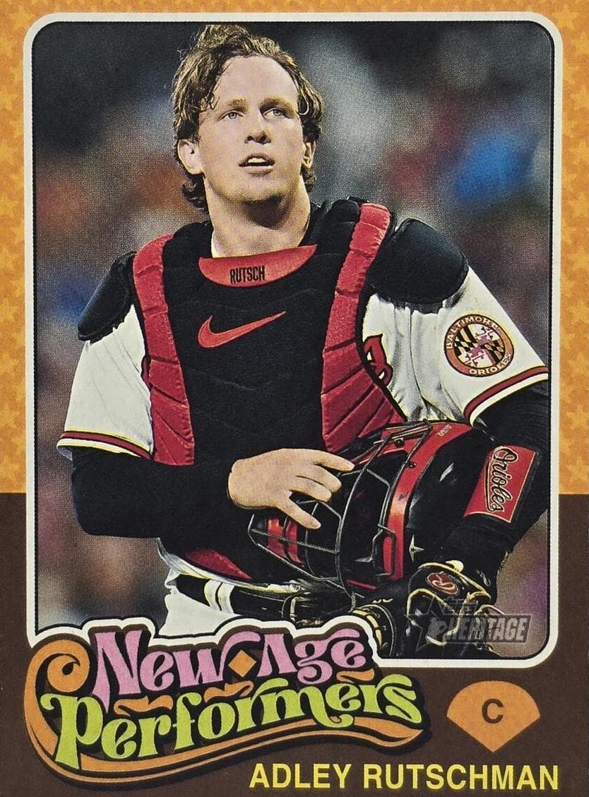 Adley Rutschman 2024 topps Topps Heritage Mini