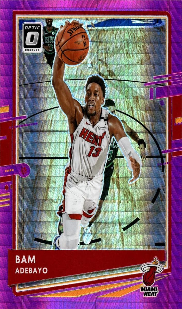 Bam Adebayo 2020 panini Donruss Optic