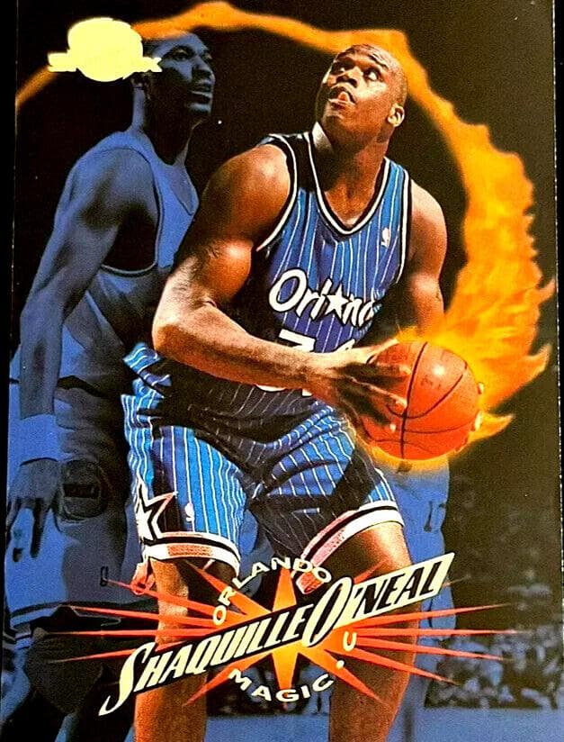 Shaquille O'Neal 1995 fleer