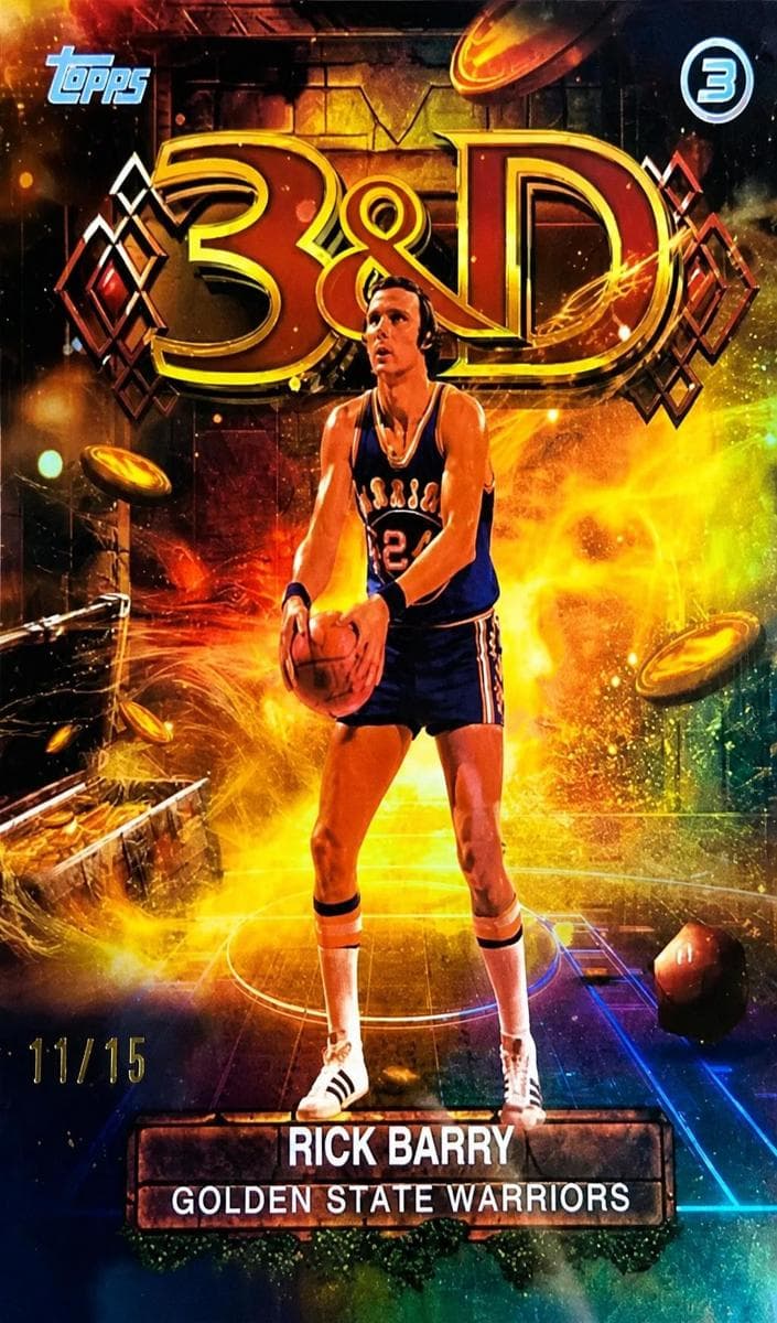 Rick Barry 2025 topps Topps 3