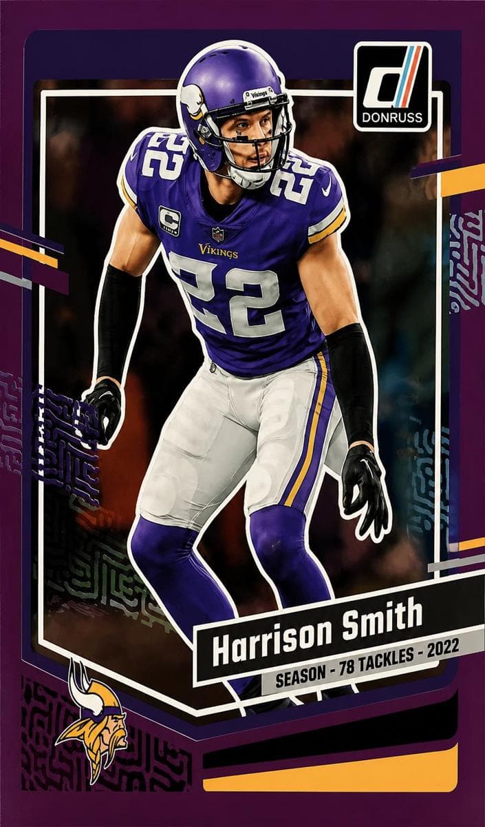 Harrison Smith 2023 panini Panini Donruss