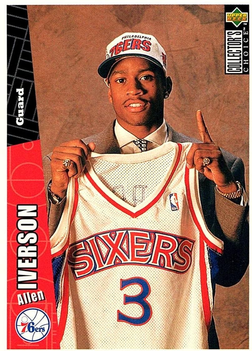 Allen Iverson 1996 unknown Collector's Choice