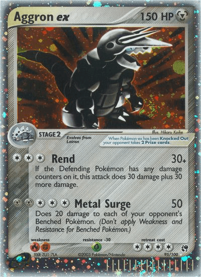 Aggron ex 2006 Pokemon Japanese Miracle Crystal