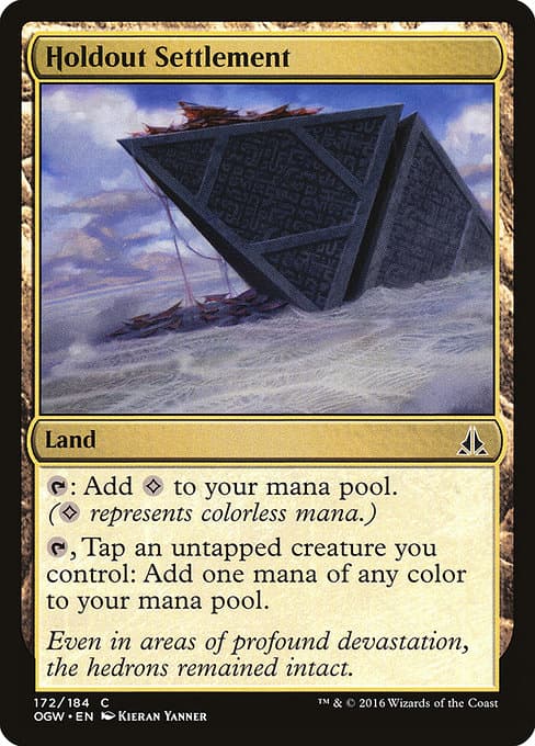 Holdout Settlement 2022 Magic: The Gathering Starter Commander Decks