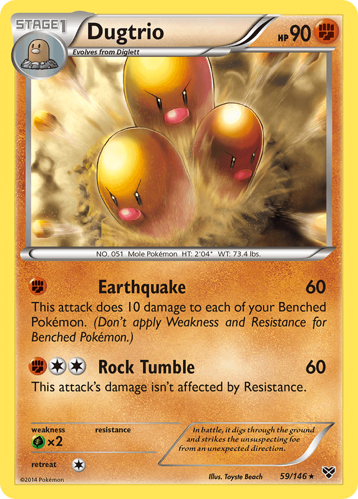 Dugtrio #59
