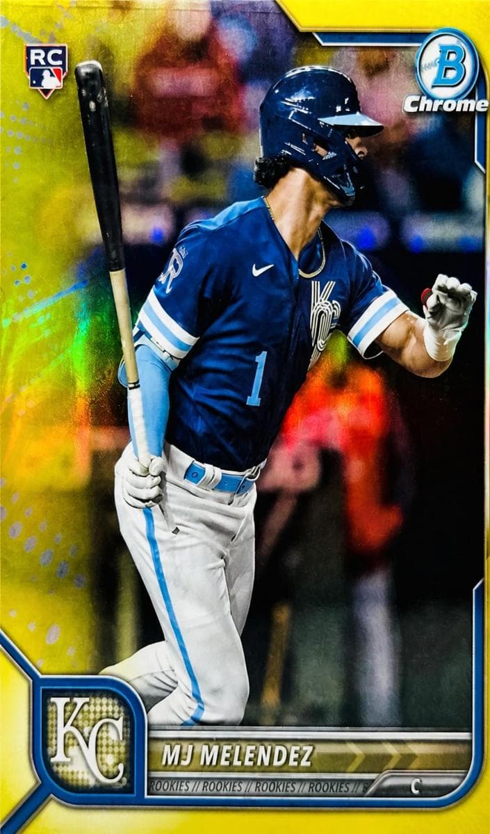 MJ Melendez 2022 bowman Bowman Chrome